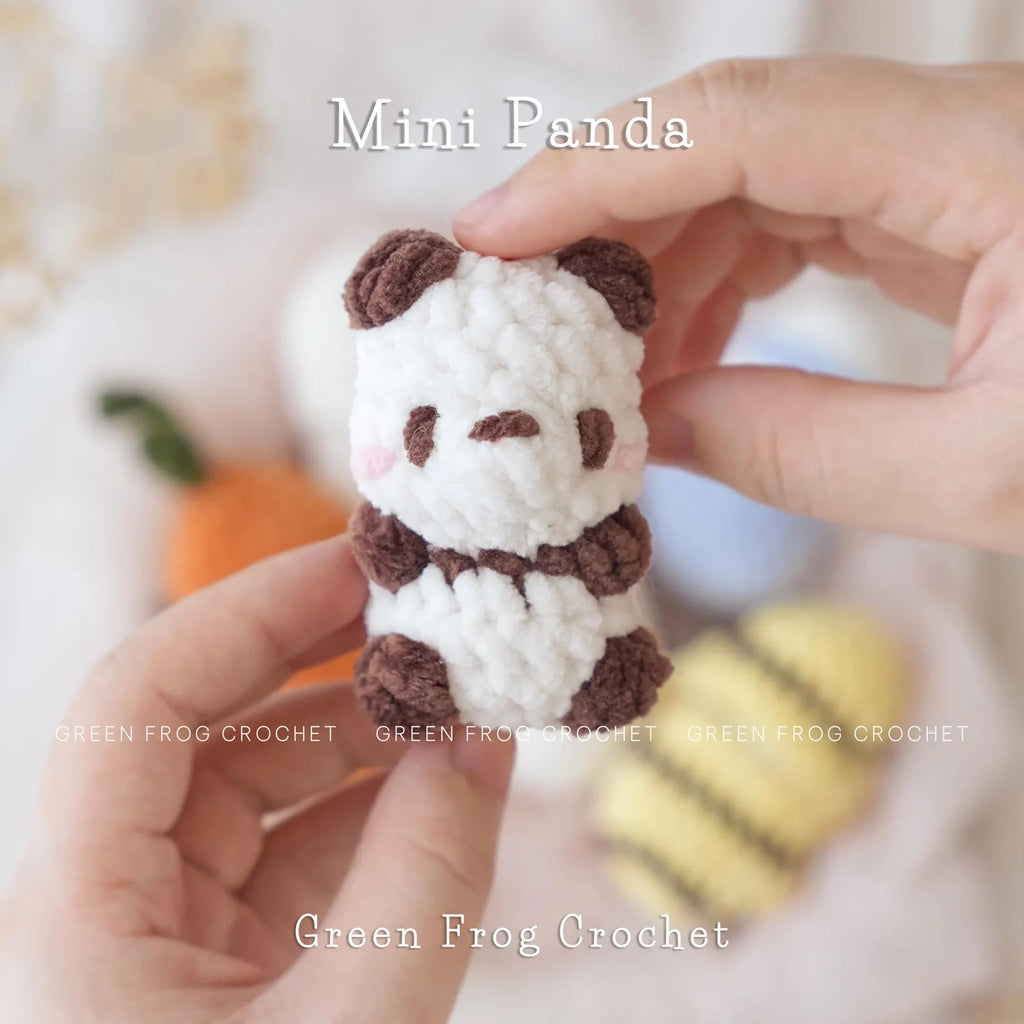 No-Sew Mini Animal Crochet Pattern Bundle (7 Amigurumi Patterns)