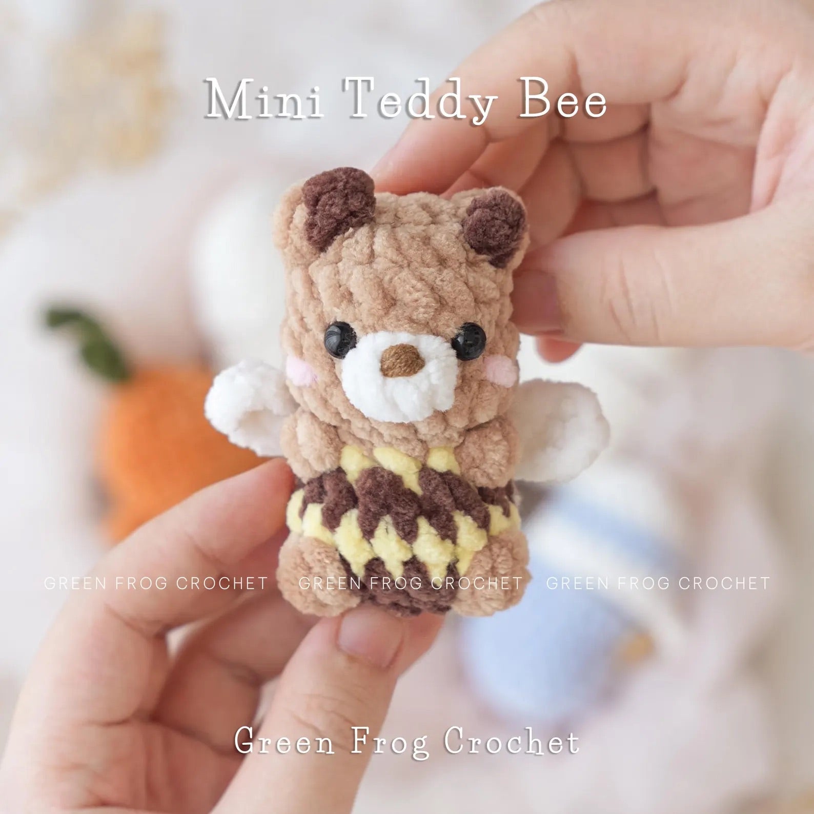 No-Sew Mini Animal Crochet Pattern Bundle (7 Amigurumi Patterns)