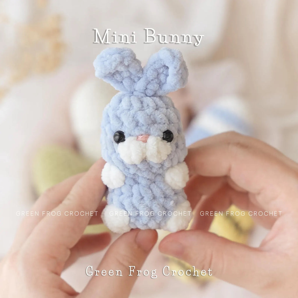 No-Sew Mini Animal Crochet Pattern Bundle (7 Amigurumi Patterns)