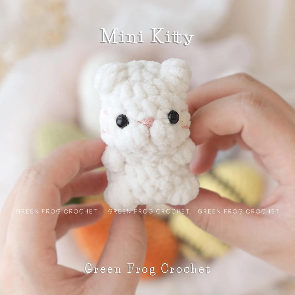 No-Sew Mini Animal Crochet Pattern Bundle (7 Amigurumi Patterns)