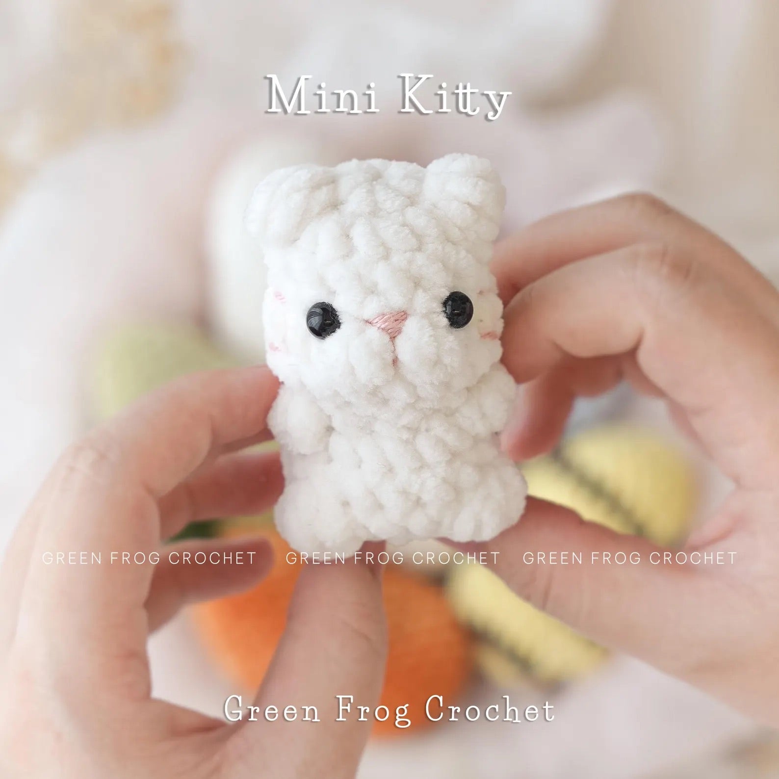 No-Sew Mini Animal Crochet Pattern Bundle (7 Amigurumi Patterns)