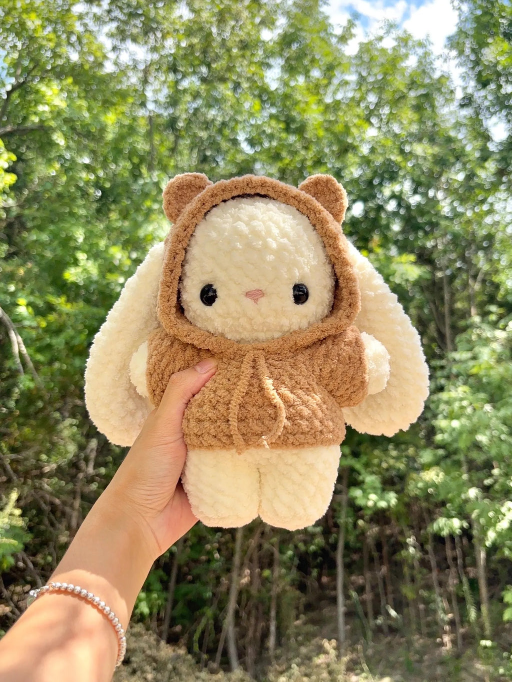 9-in-1 Baby Bunny Hoodie Crochet Pattern Bundle