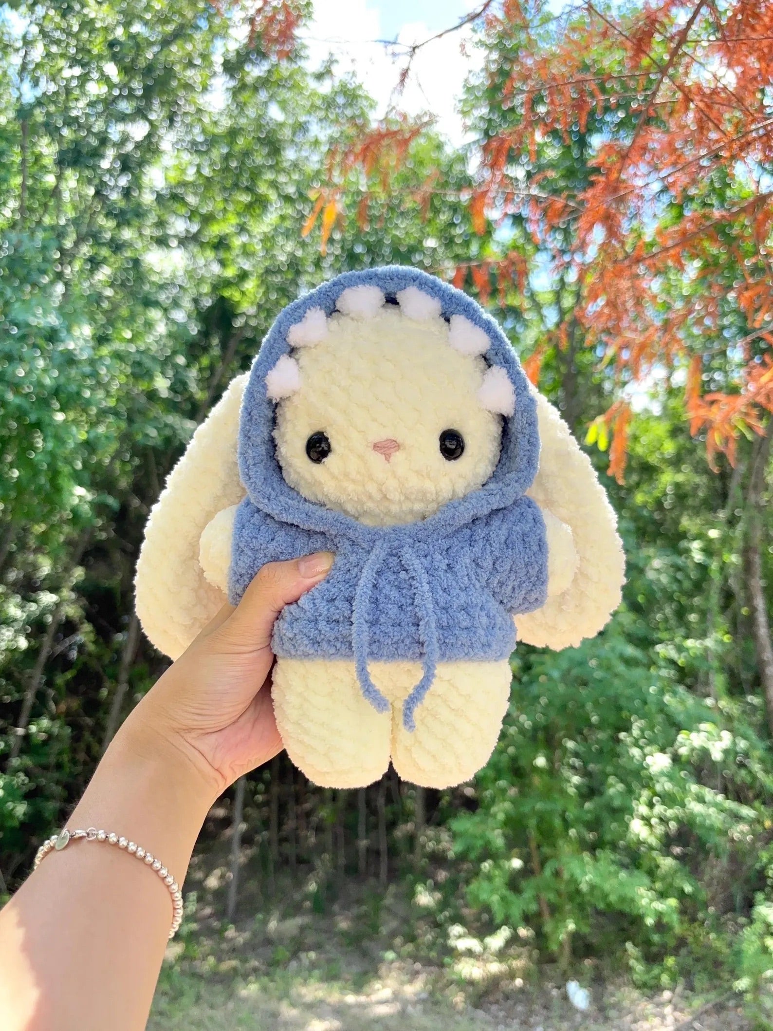 9-in-1 Baby Bunny Hoodie Crochet Pattern Bundle