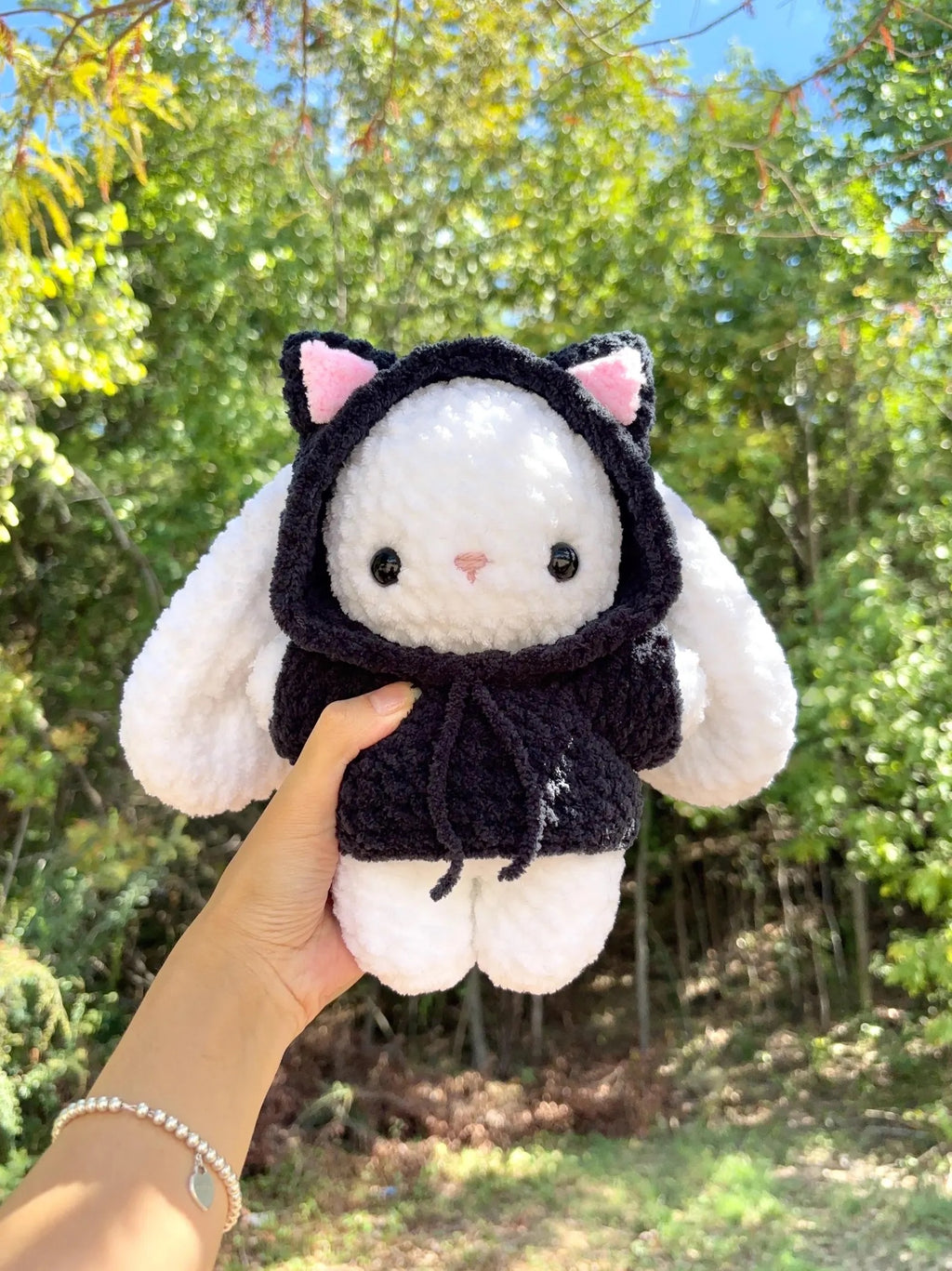 9-in-1 Baby Bunny Hoodie Crochet Pattern Bundle